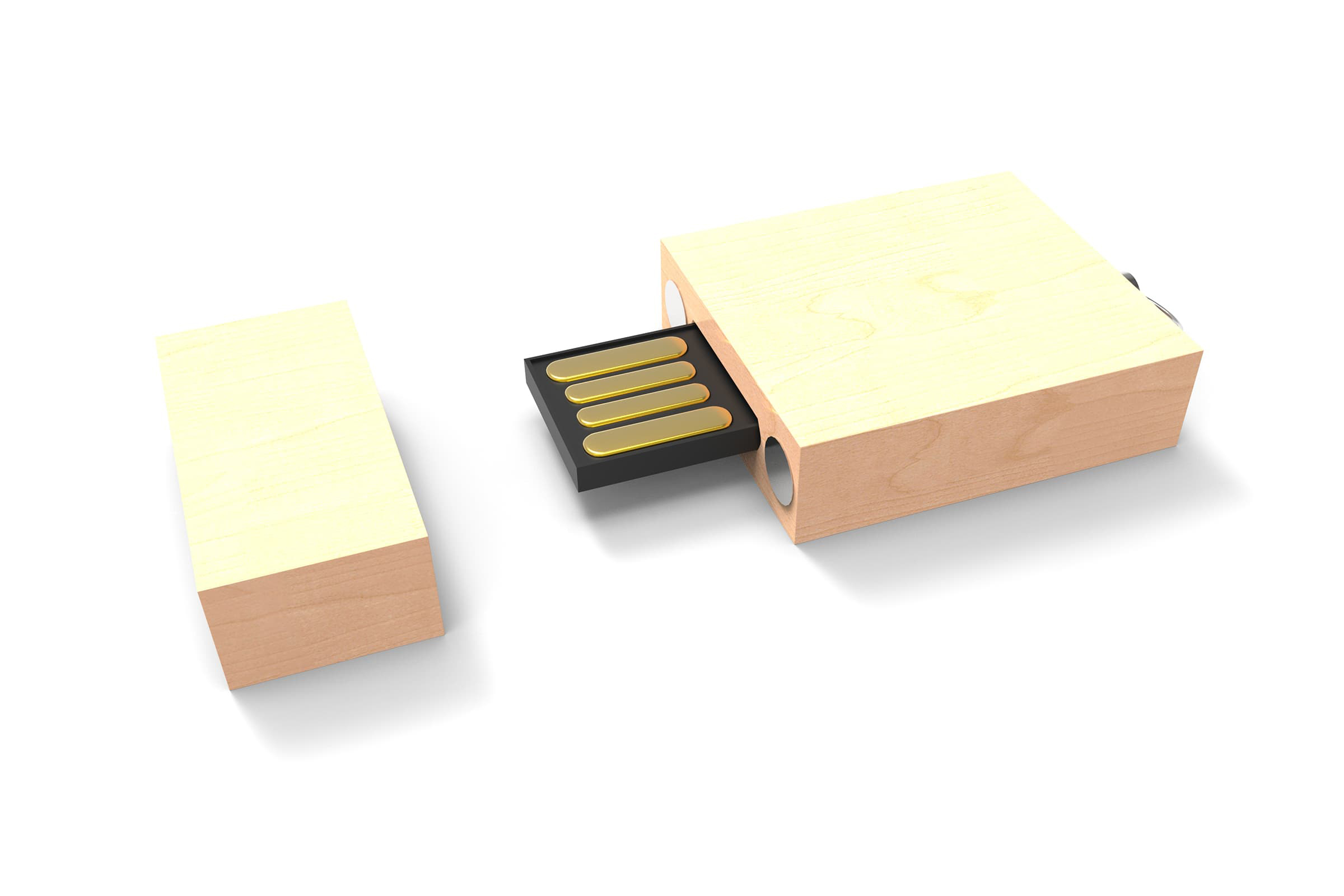 USB eco wood